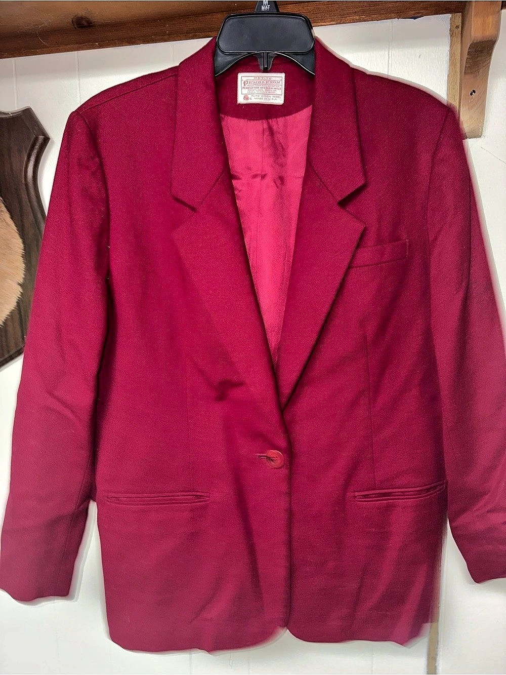 Pendleton vintage Virgin Wool Blazer Wool Blazer Size 16